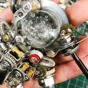 Detail aanzicht astronaut helm