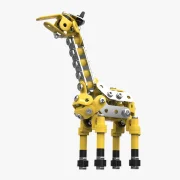 Isometrisch aanzicht giraffe
