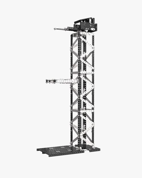 Raket Met Lanceerplatform