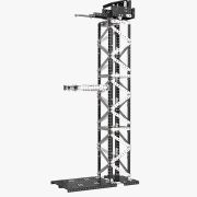 Raket Met Lanceerplatform