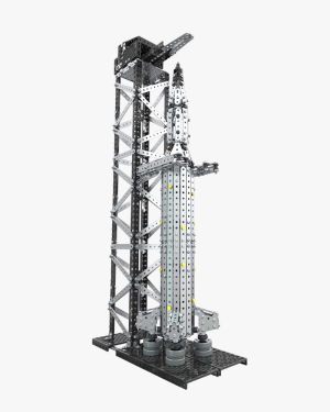 Raket Met Lanceerplatform