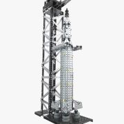 Raket Met Lanceerplatform