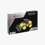 Verpakking gele wiellader