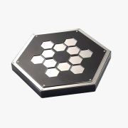 Isometrisch aanzicht display standaard