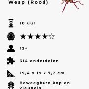 Wesp (Goud Rood)