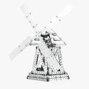 Isometrisch aanzicht windmolen