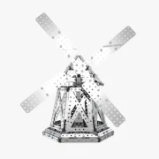 Vooraanzicht windmolen