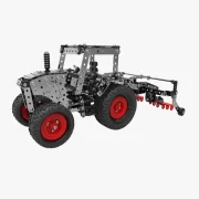 Isometrisch aanzicht zaaimachine