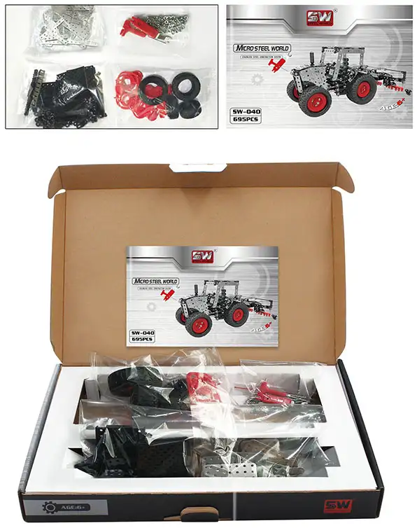 Verpakking inhoud zaaimachine