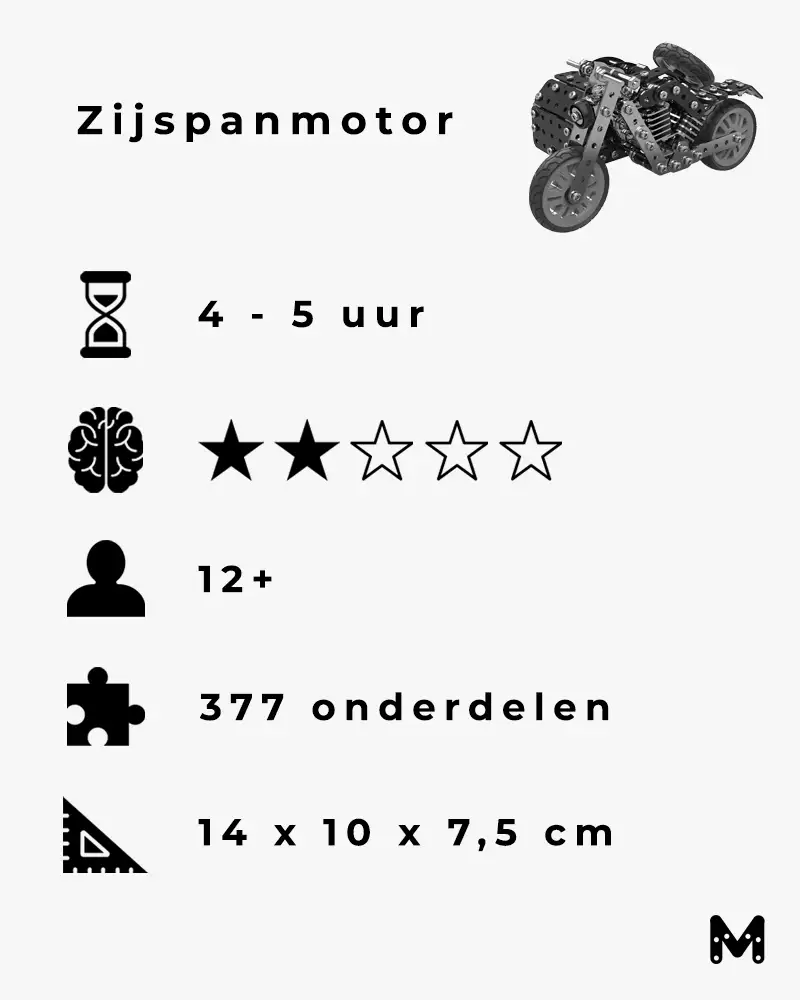 Zijspanmotor productdetails