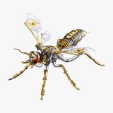 Isometrisch aanzicht gouden hommel