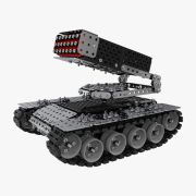 Isometrisch aanzicht bazooka tank