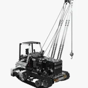 Vooraanzicht hijskraanwagen