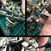 Kleurrijke tijger details