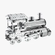 Achteraanzicht locomotief