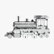 Zijaanzicht locomotief