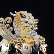 Vooraanzicht mythische draak