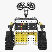 Vooraanzicht opruimrobot