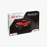 Verpakking rode pickup truck