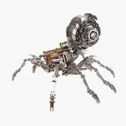 Zijaanzicht reuzenspin