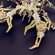 Klauw detail gouden schorpioen