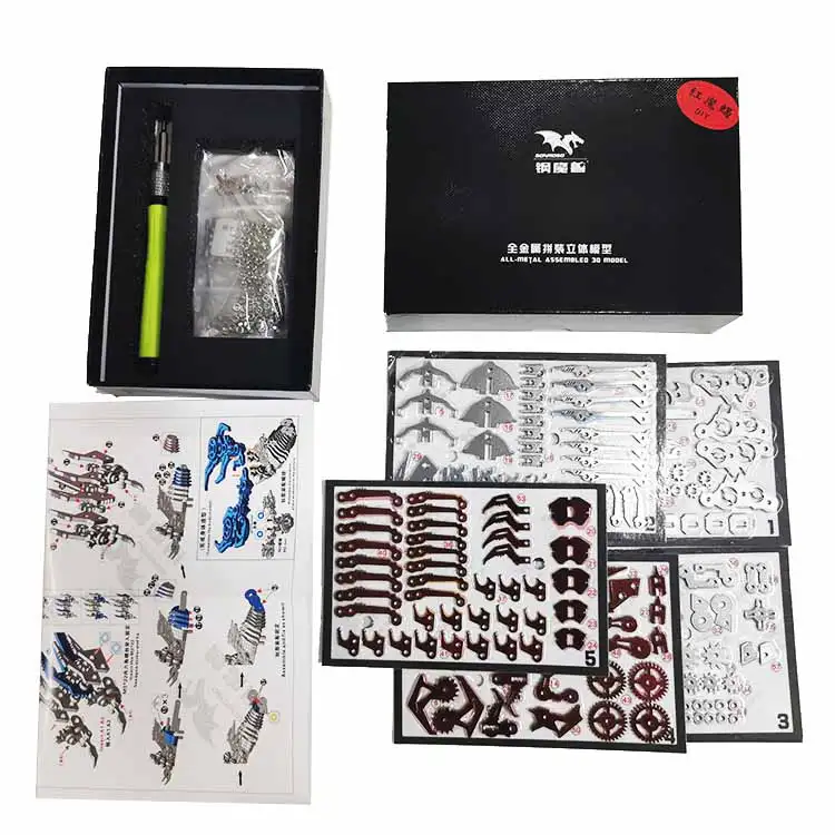 Verpakking inhoud rode schorpioen