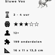 Sluwe vos productdetails