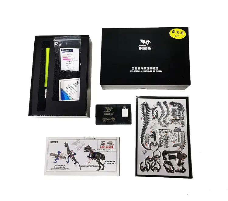 Verpakking inhoud tyrannosaurus rex