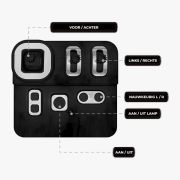 Afstandsbediening tank met knopaanduidingen