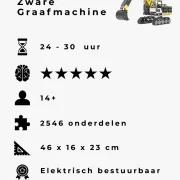 Zware graafmachine productdetails