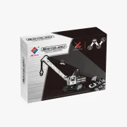 Verpakking zware hijskraanwagen