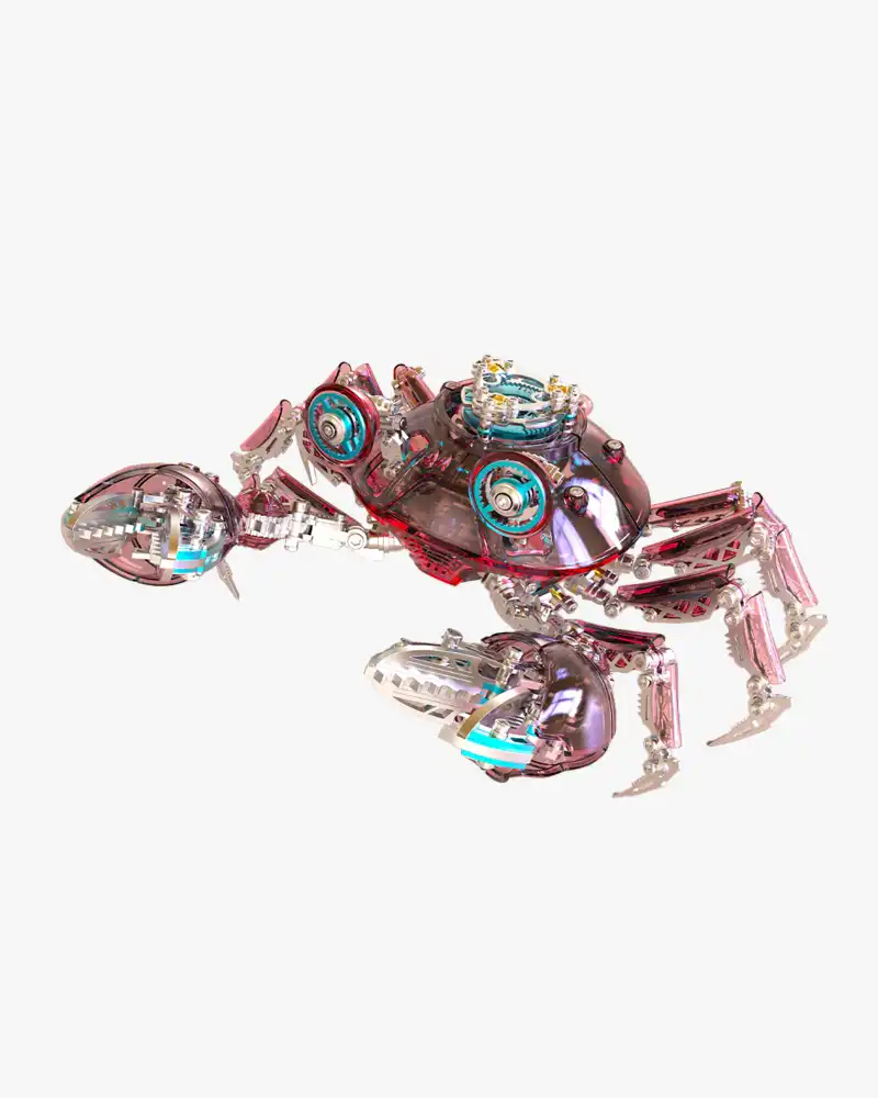 Mechanische Krab (rood)