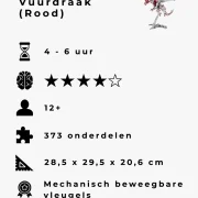 Vuurdraak (Rood)