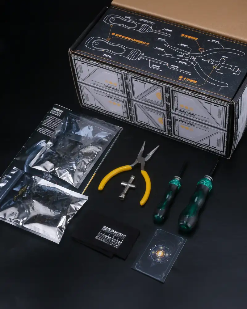 Inhoud verpakking mechanische stier