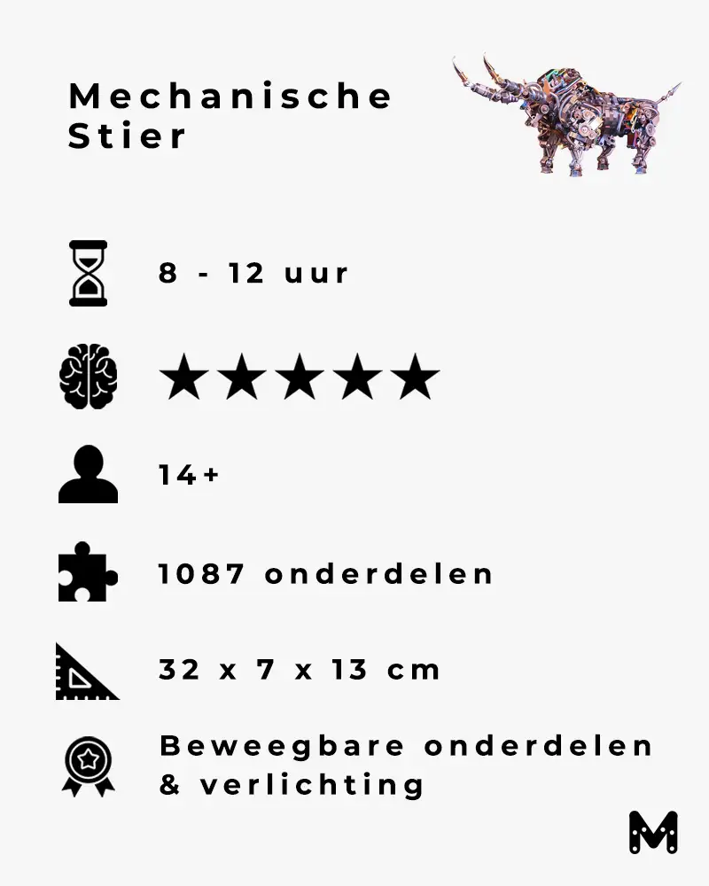 Samenvatting kenmerken mechanische stier
