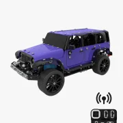 Vooraanzicht Jeep Terreinwagen