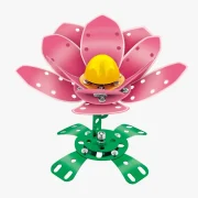 Vooraanzicht Roze Klaproos