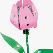 Detailaanzicht Roze Tulp