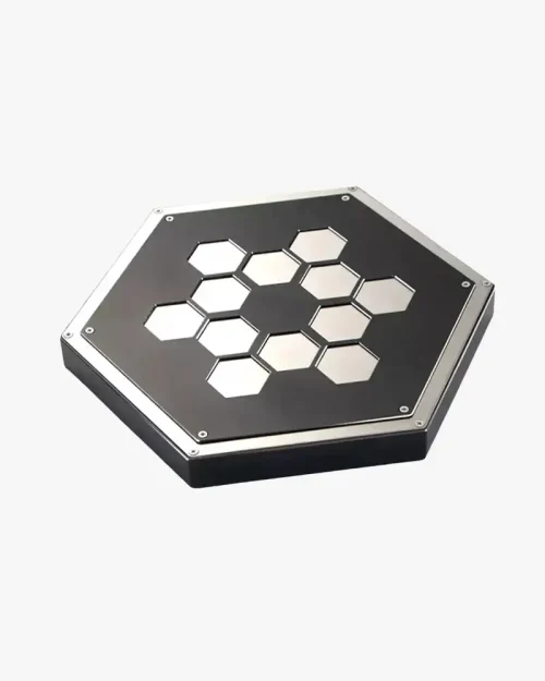 Isometrisch aanzicht display standaard