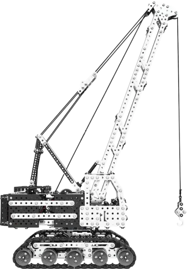 Zware Hijskraanwagen zijkant